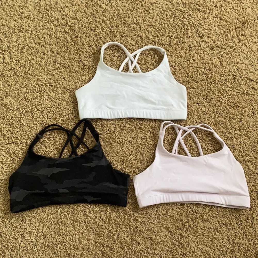Athleta girl bras